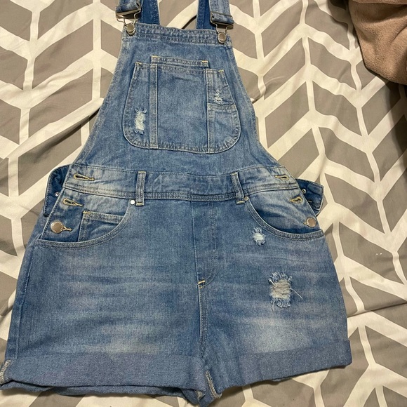 demin overalls - Picture 1 of 4
